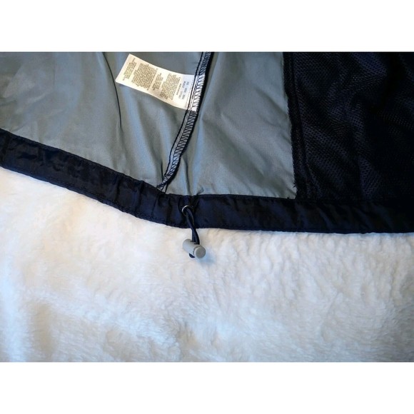 COLUMBIA Switchback™ III  Rain Jacket Navy Blue Hood Pockets Size L - Picture 8 of 16